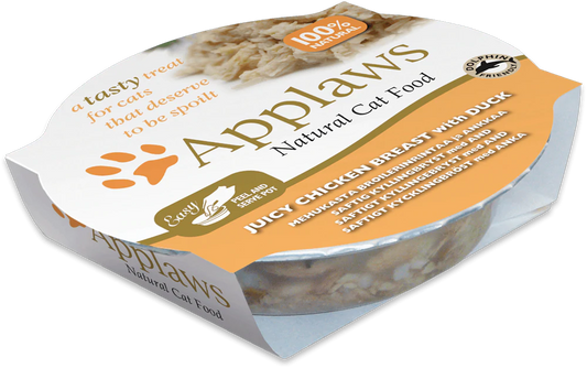 【Applaws】貓餐盒肉湯系列 - 雞胸, 鴨肉 - Pet Pet Plaza