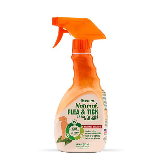 TropiClean - 無毒性狗隻滅蚤噴霧 - Pet Pet Plaza