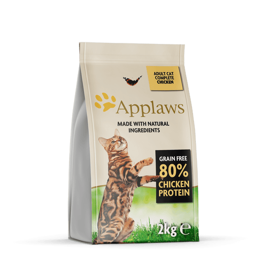 【Applaws】成貓乾糧 - 雞肉配方 - 2kg | 7.5kg - Pet Pet Plaza