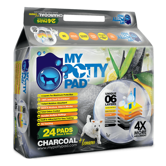 My Potty Pad - 殿堂吸活性炭寵物尿墊 (檸檬, 原味) - Pet Pet Plaza
