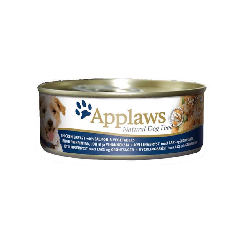 【Applaws】狗肉絲湯罐 – 混合款式一箱 (156g x 12) - Pet Pet Plaza