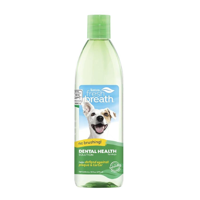 TropiClean - 天然清新口氣潔齒水 473ml [狗隻專用] - Pet Pet Plaza